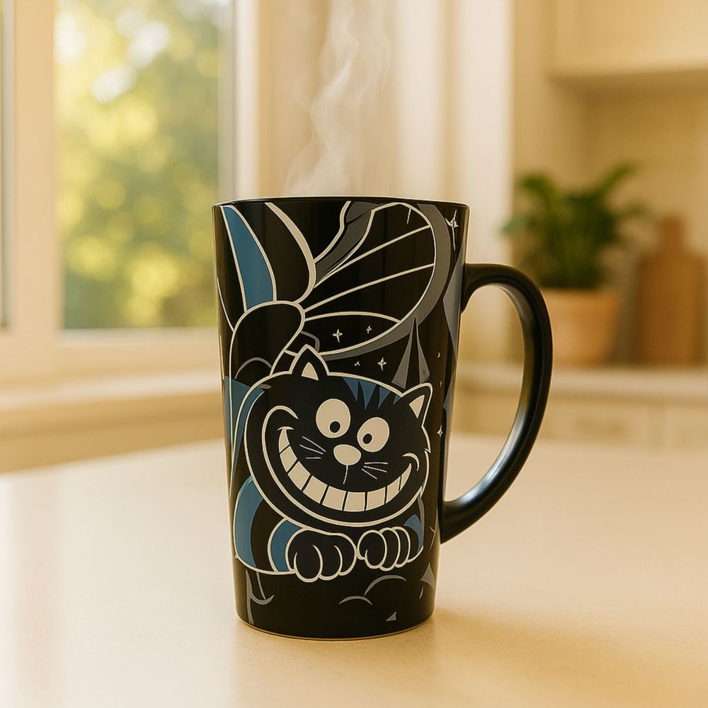 Heat Sensitive Cheshire Cat Mug