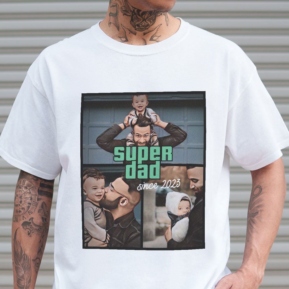 Personalised T-shirt With Photos and Text
