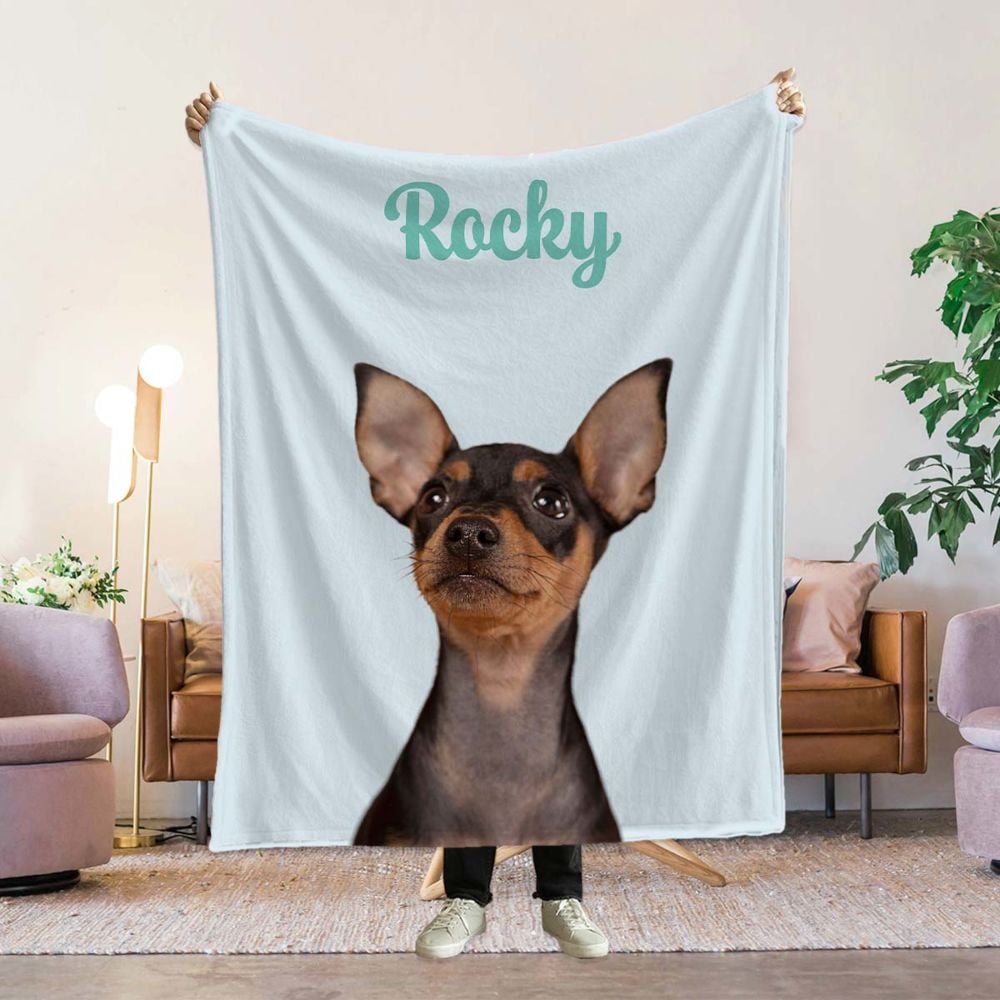 Personalised Blanket with Pet Photo