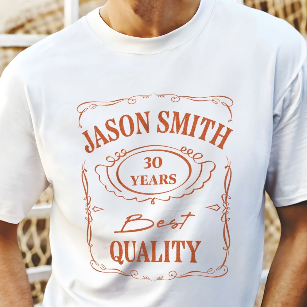 Personalised Whisky T-Shirt