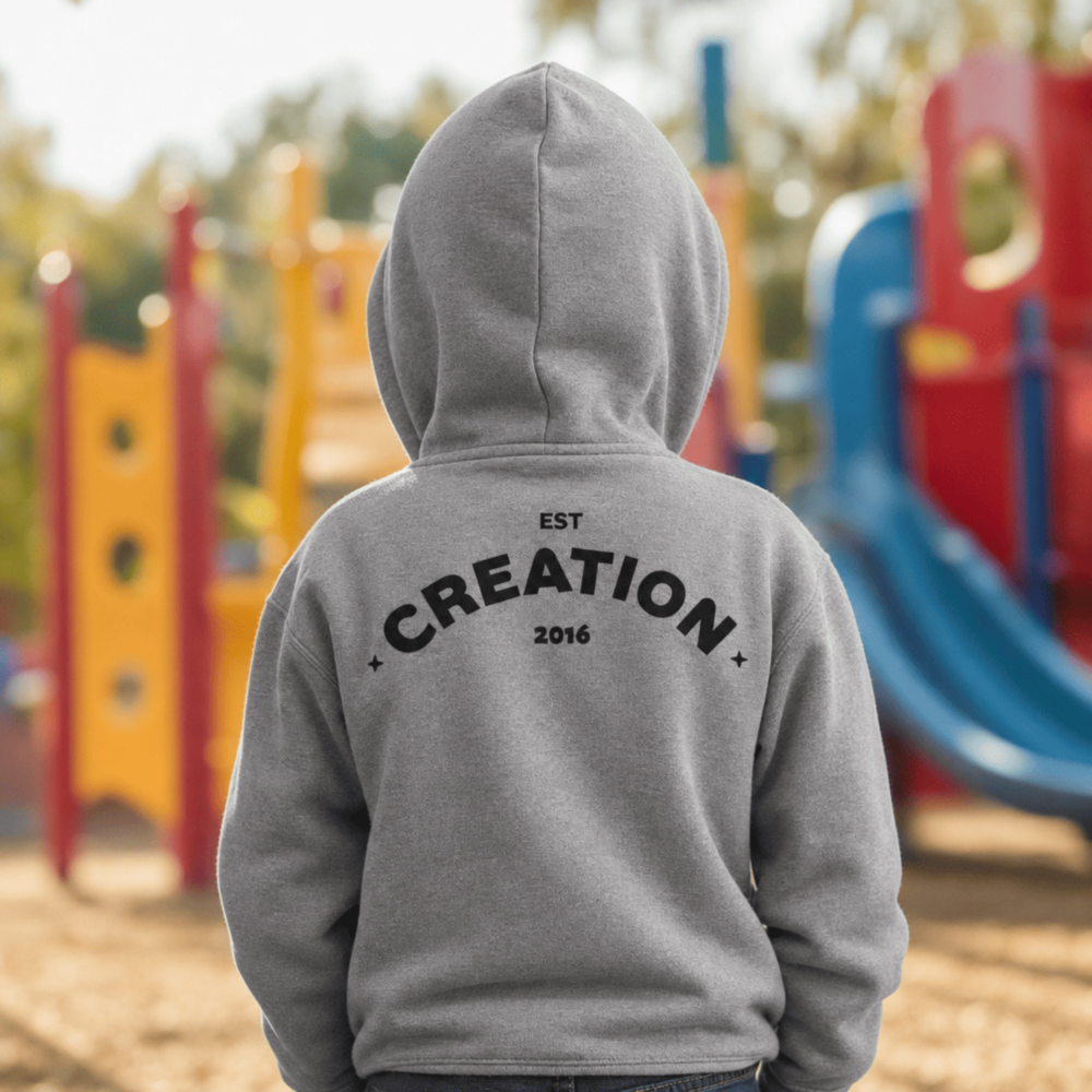 Personalised Kids Hoodie with Custom Year – Creation