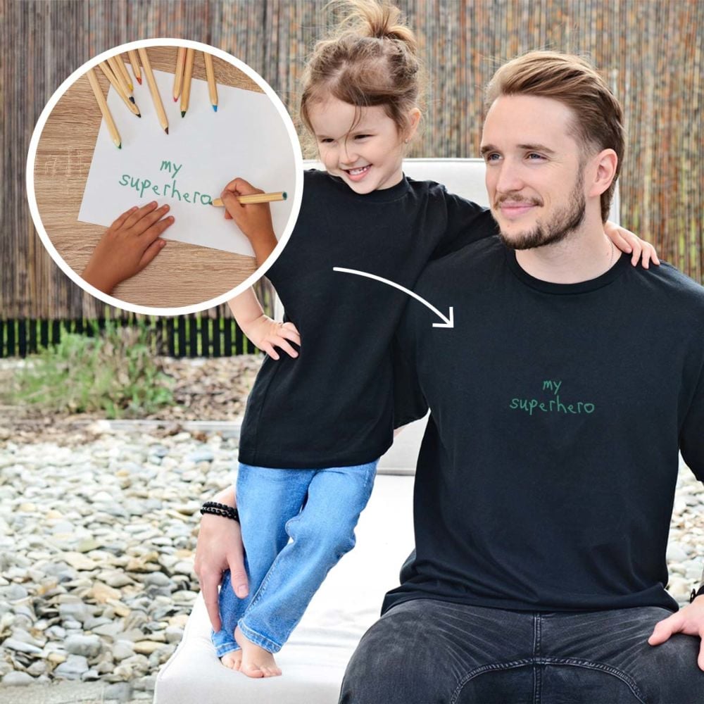 Personalised T-Shirt with Drawing
