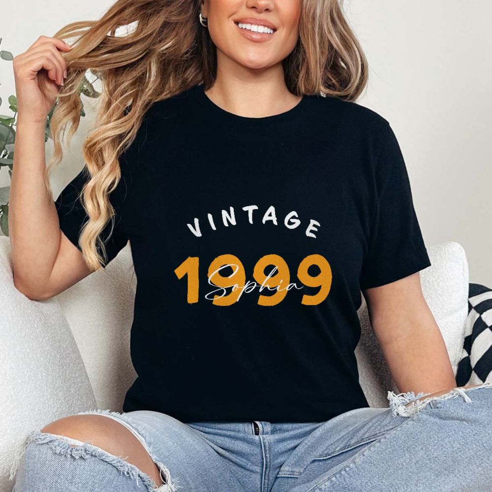 Personalised Limited Edition T-Shirt with Year