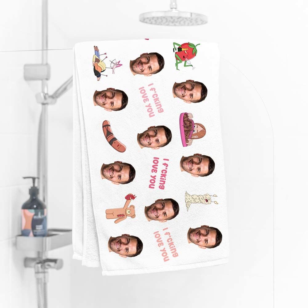 Personalised Love Towel