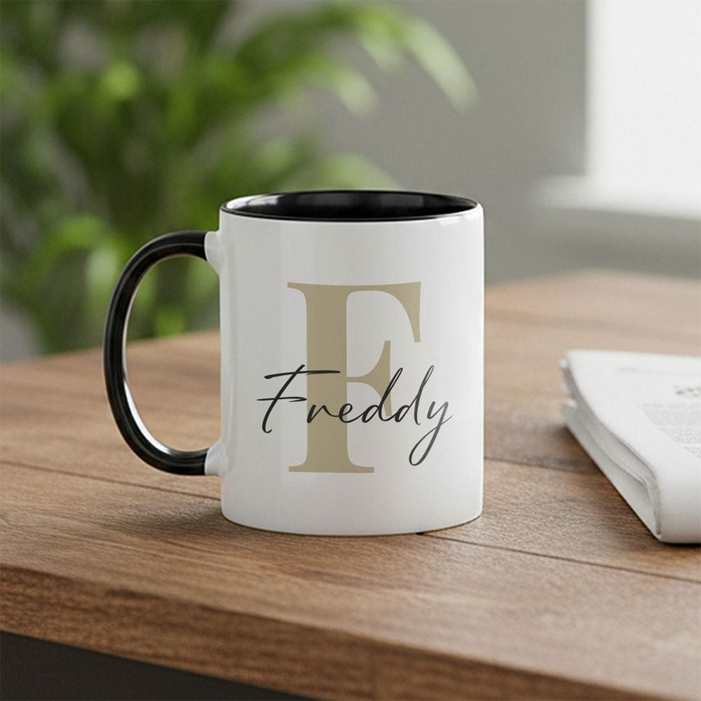 Personalised Monogram Mug