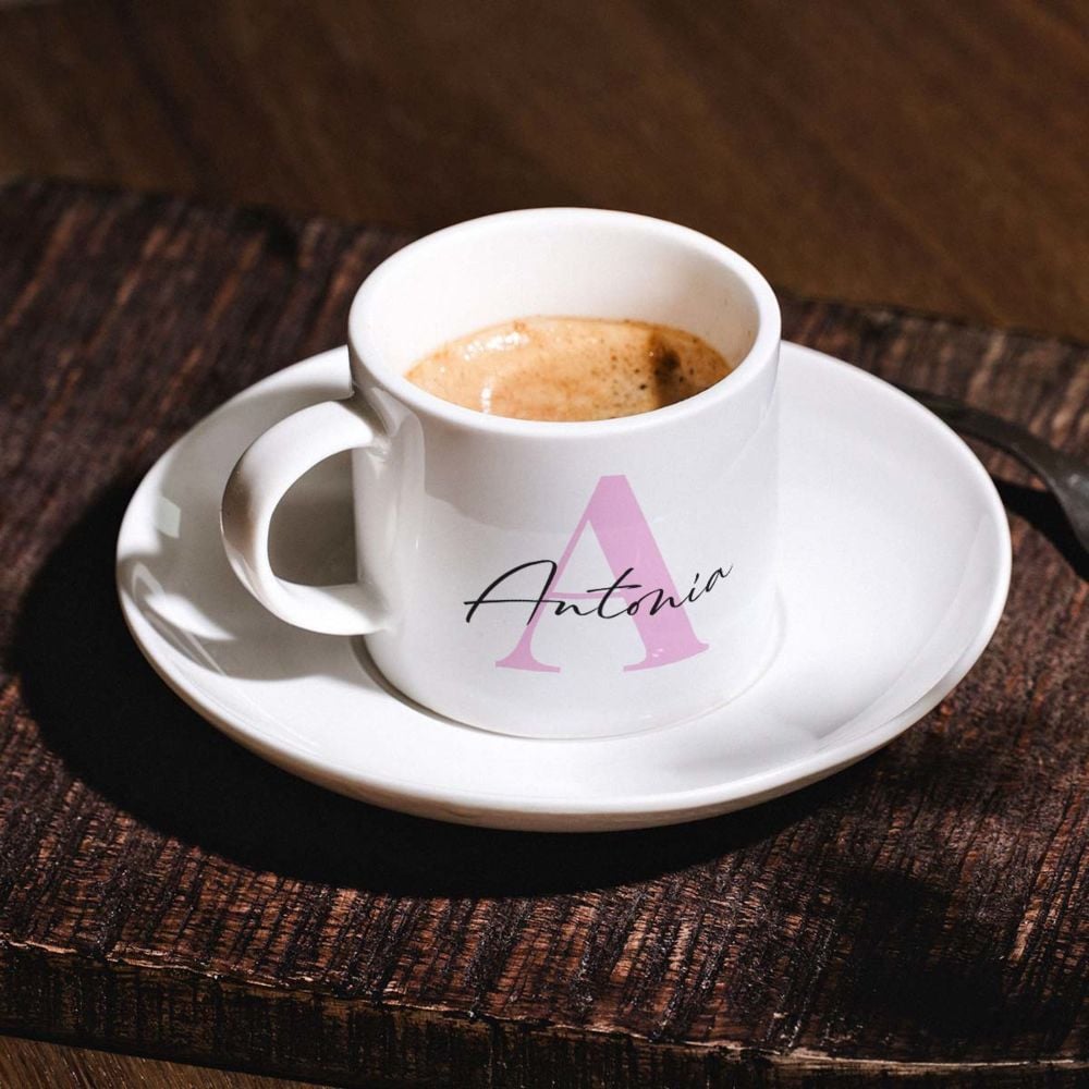 Personalised Monogram Espresso Mug