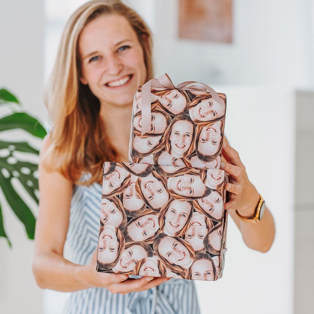 Face Wrap - Personalised Gift Wrap