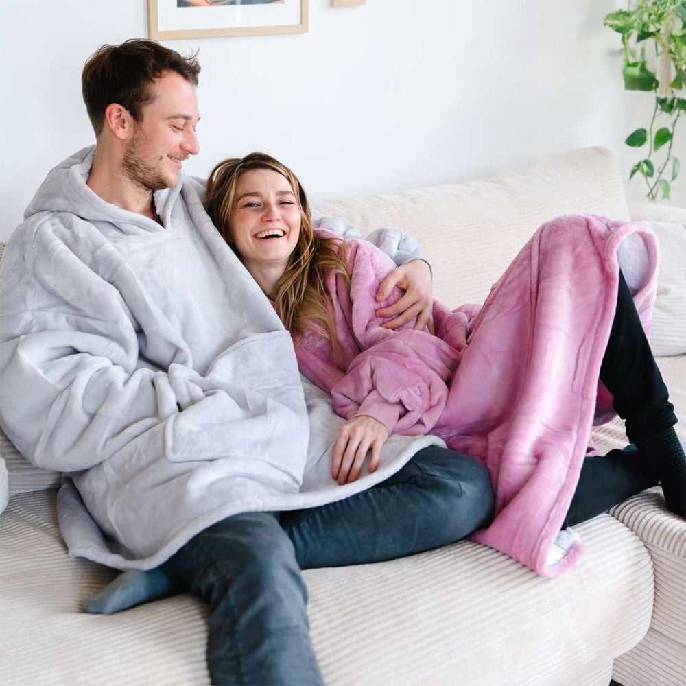 Personalised Message Hooded Blanket