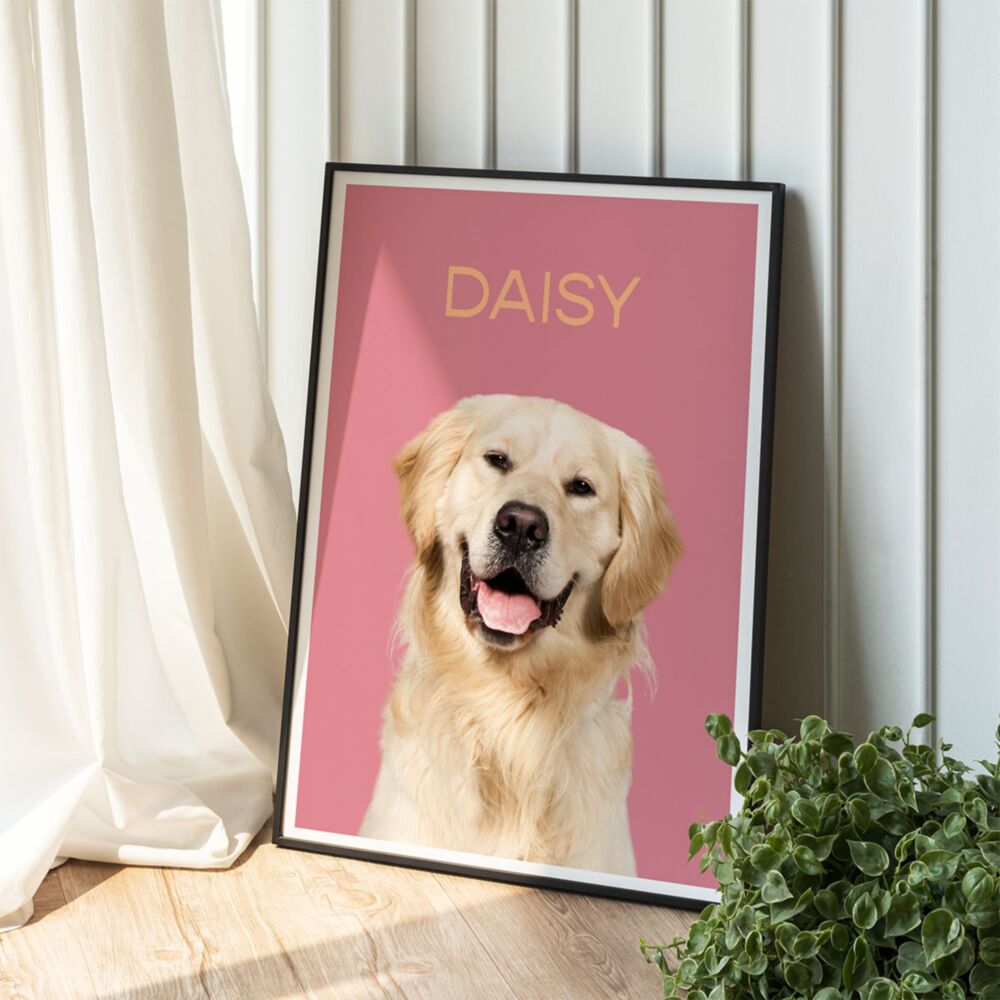 Personalised Pet Poster