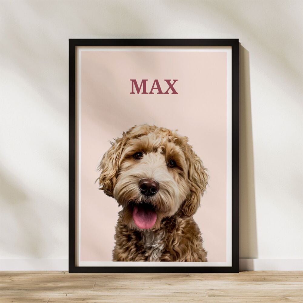 Personalised Pet Poster
