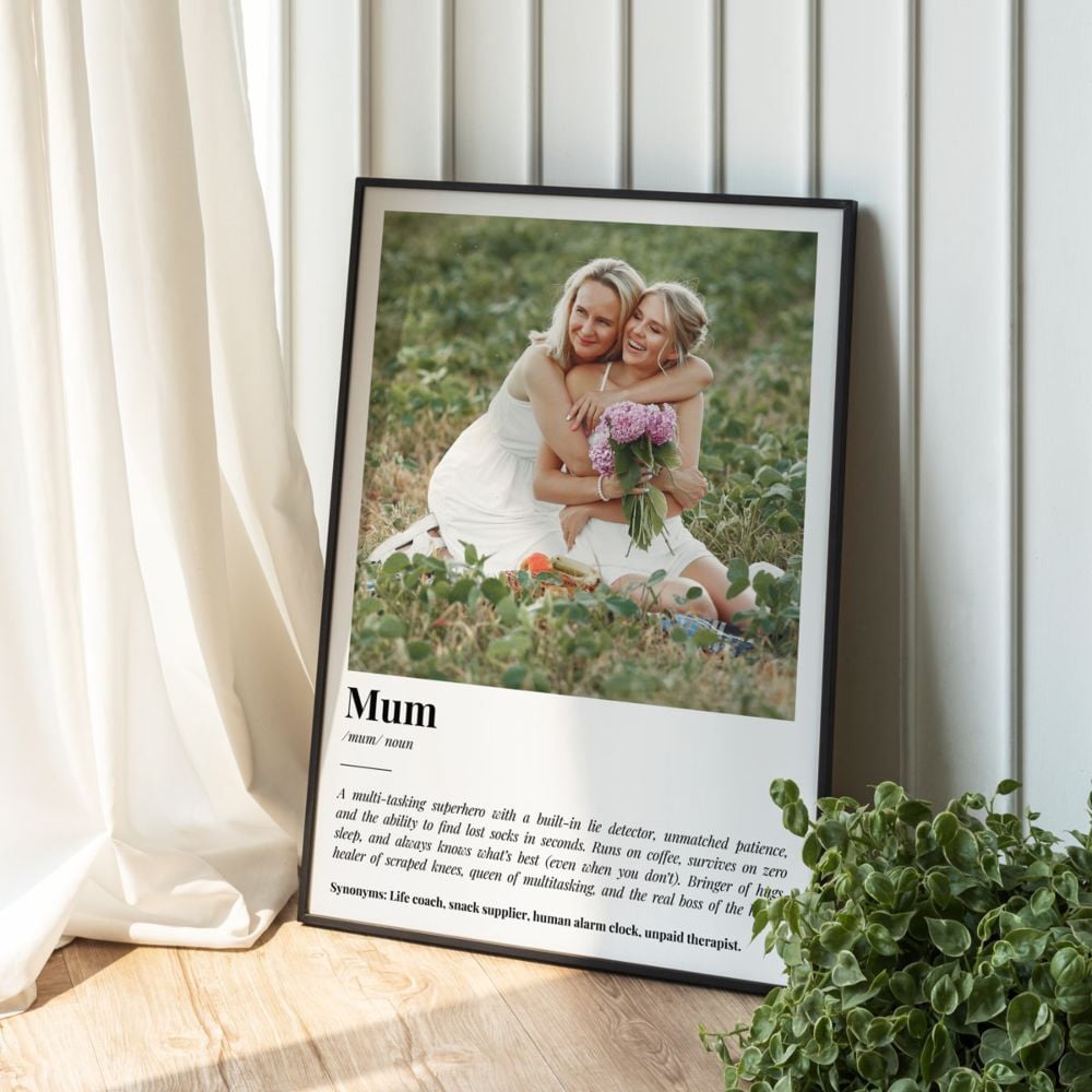 Personalised Photo Poster with Definition