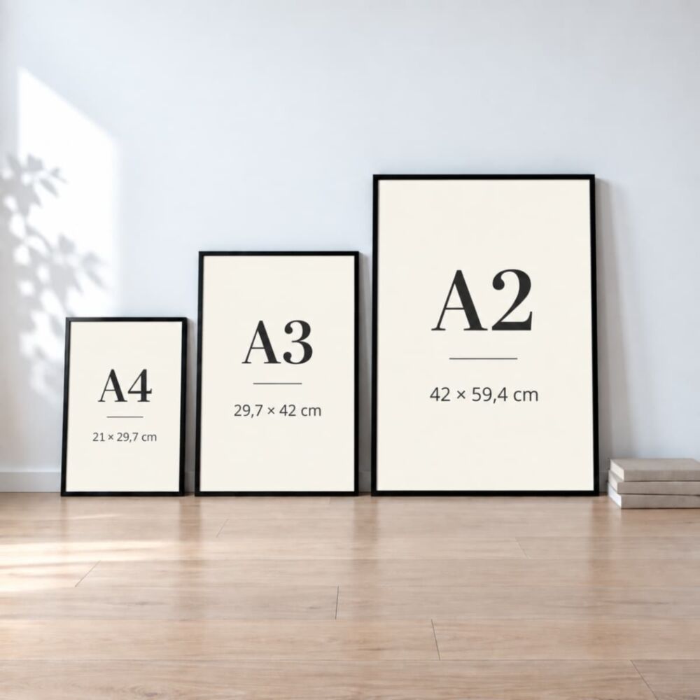 Personalised Cartoon Family Poster