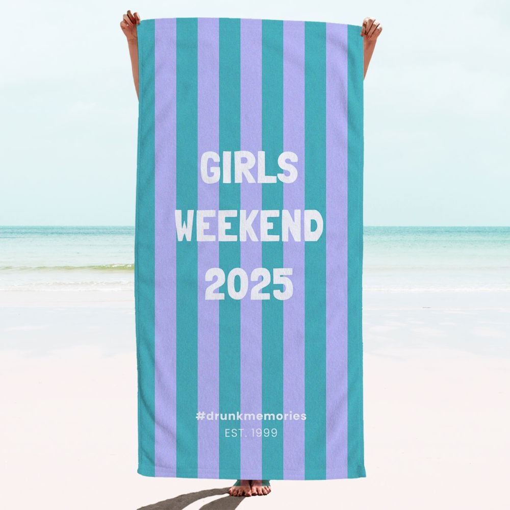 Personalised Retro Towel