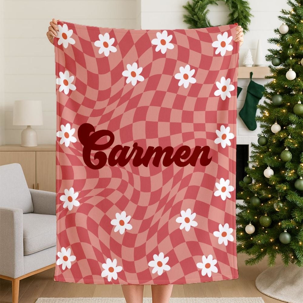Personalised Retro Blanket