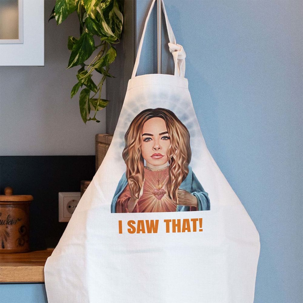 Personalised Saint Yourself Apron