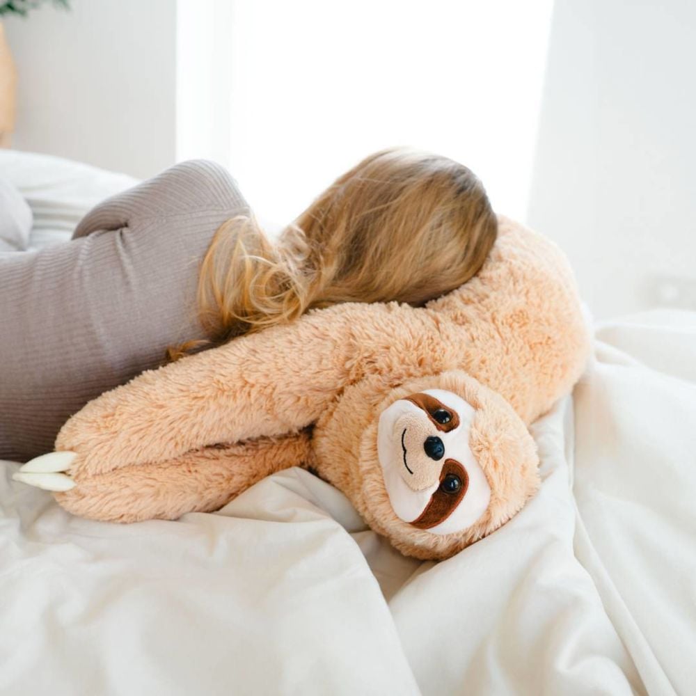 Lifesize Sloth Pillow