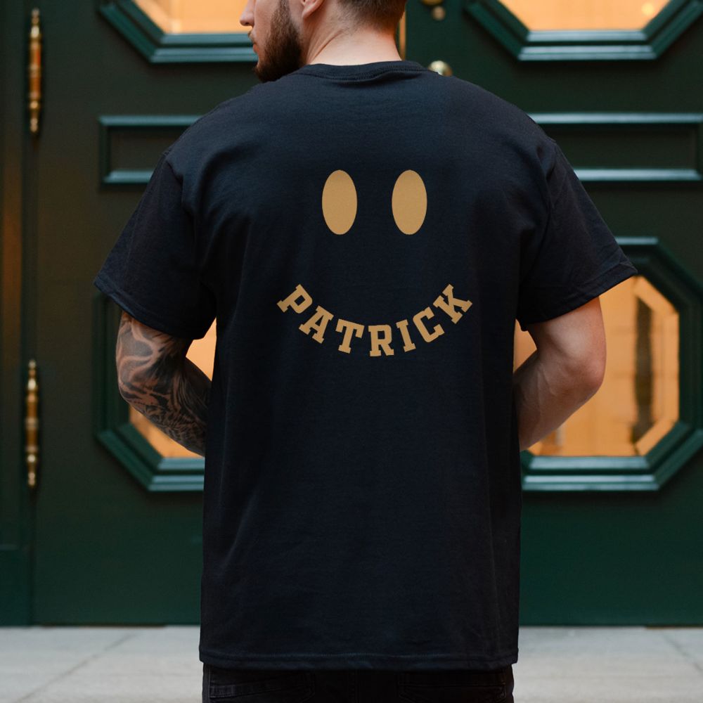 Personalised Smiley T-Shirt
