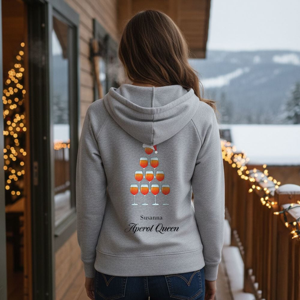Personalised Aperol Christmas Hoodie
