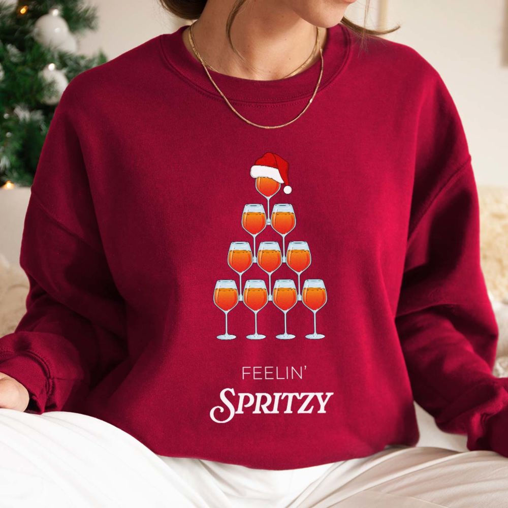 Personalised Aperol Christmas Sweatshirt