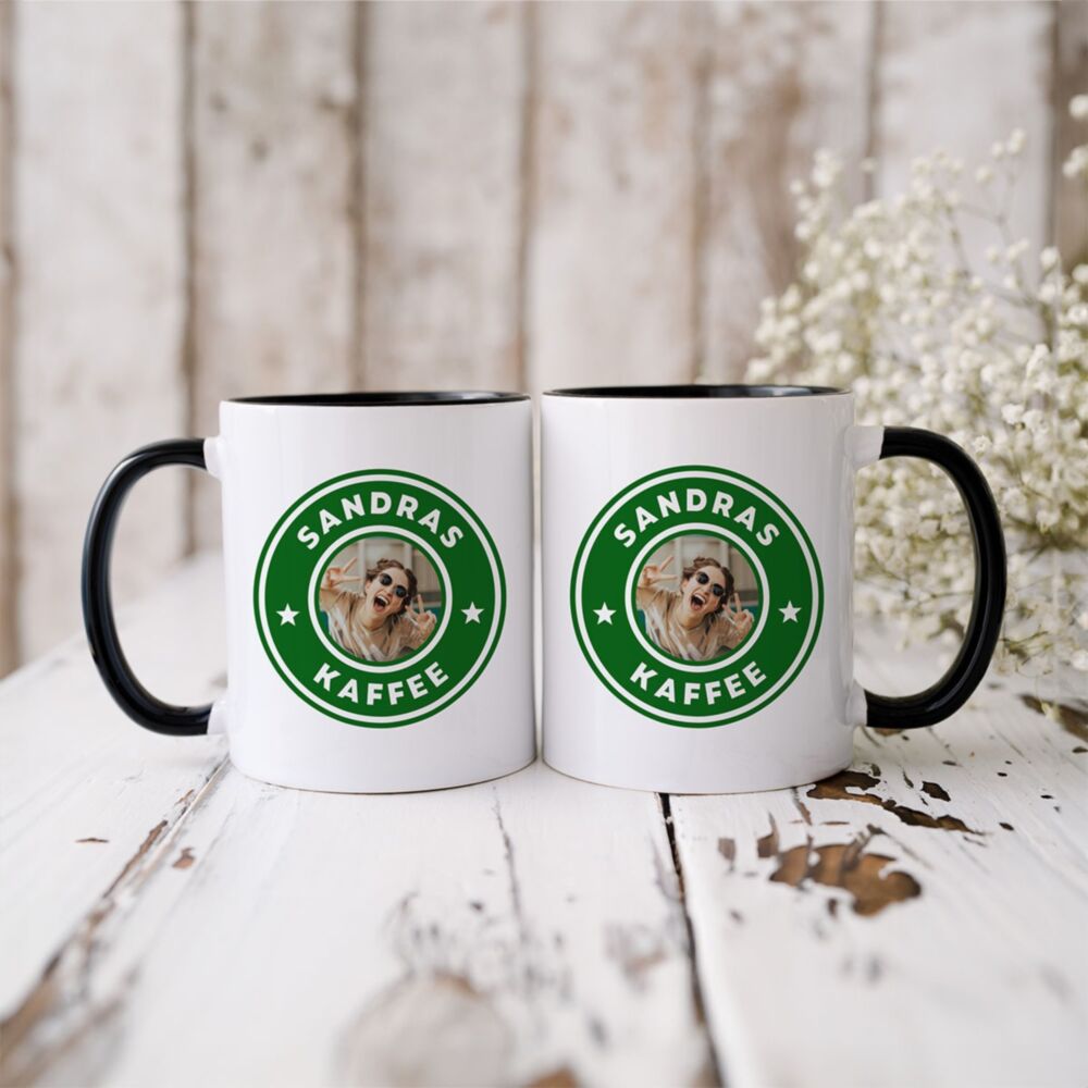Personalised Photo and Text Mug