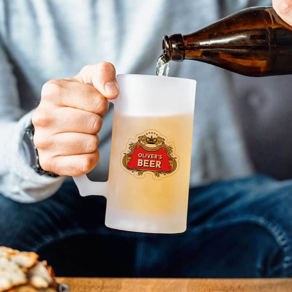 Personalised Brewery Beer Mug