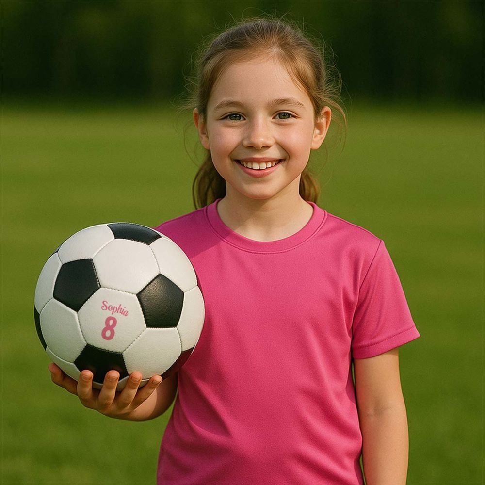 Personalised Football with Text and Number