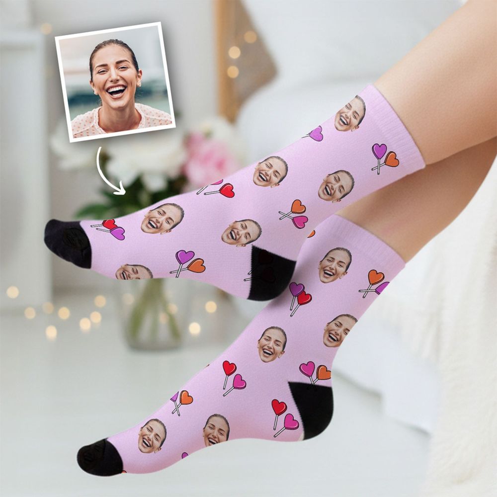 Personalised Face Socks with Design