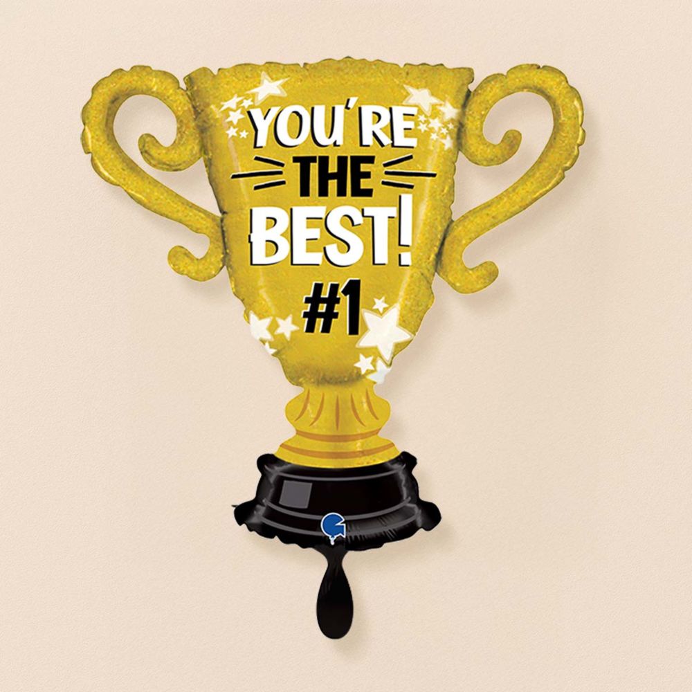 XXL You're The Best Trophy Balloon