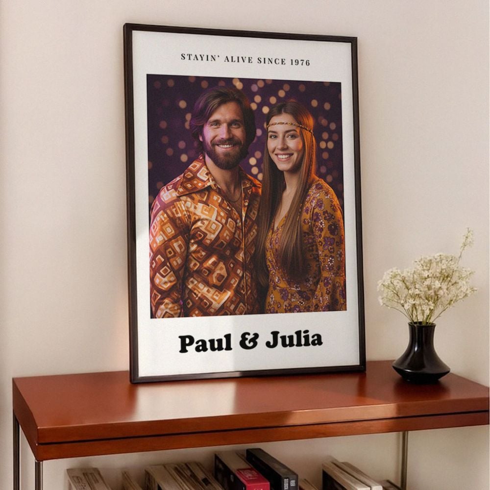 Personalised Time Travel Poster