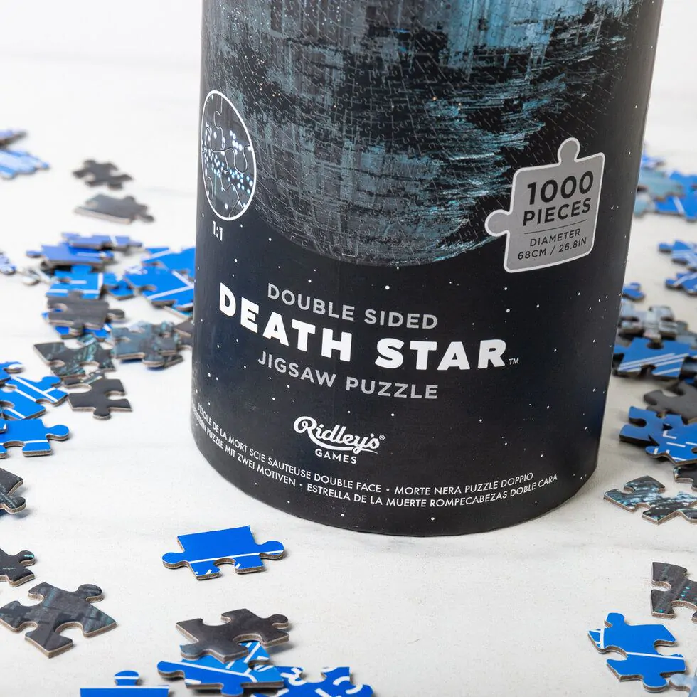 Death Star Double-Sided Jigsaw Puzzle | FIREBOX®