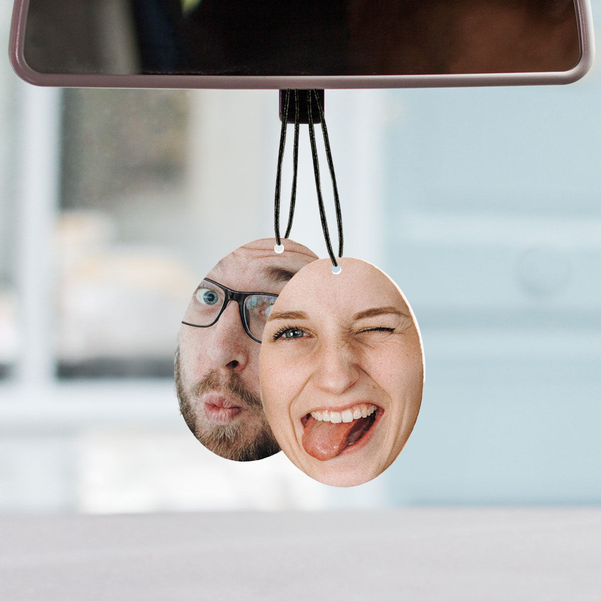 Personalised Car Air Fresheners| Fresh Face™ Custom Air Fresheners!