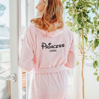 Personalised Luxury Princess Dressing Gown