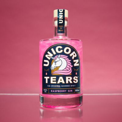 Gifts for Her Unicorn Tears Raspberry Pink Gin