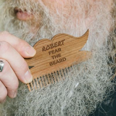 Personalised Beard Comb