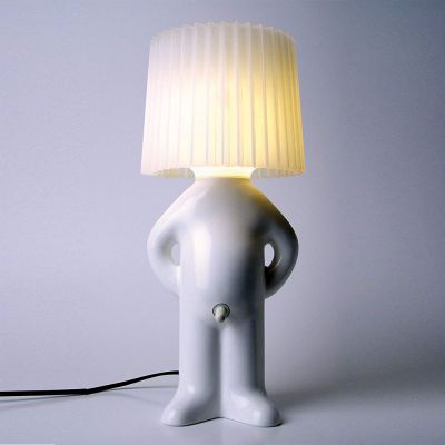 Mr P. lamp with shade