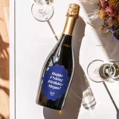 Prosecco With Personalised Label