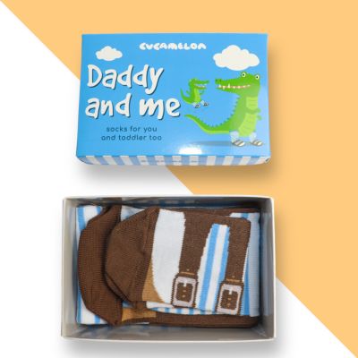 Cucamelon Daddy And Me Sandal Socks