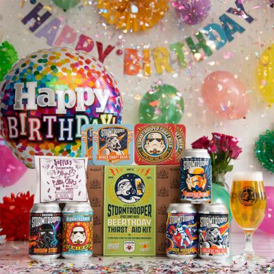 Stormtrooper Beer Happy Beerthday Thirst Aid Pack