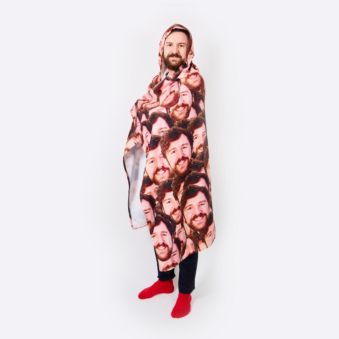 Personalised Hoodie Blanket