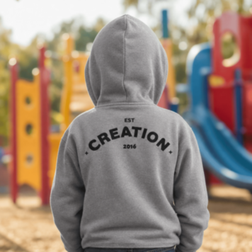 Personalised Kids Hoodie with Custom Year – Creation