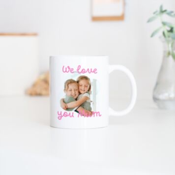 Personalised Mug with Photo and Text