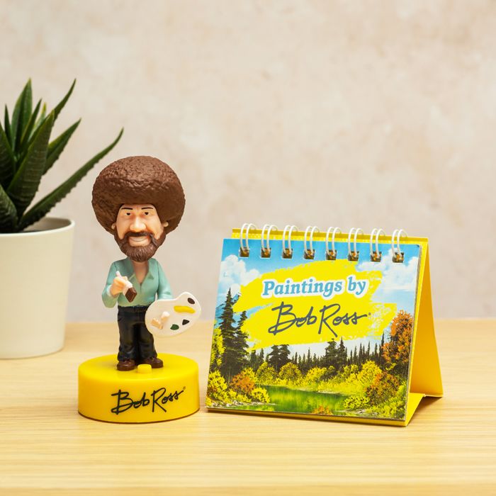 Royal Bobbles Bobblehead Bob Ross Figure