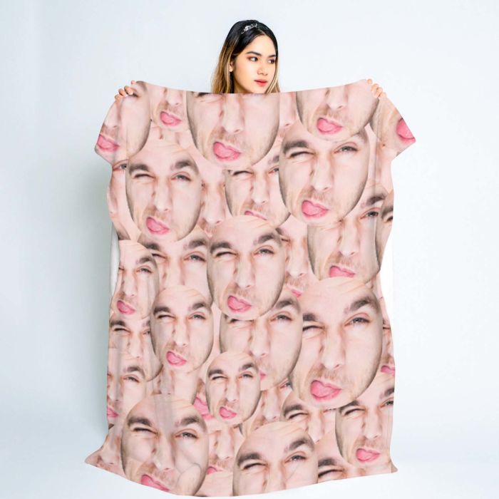 Personalised Multiface Fleece Blanket