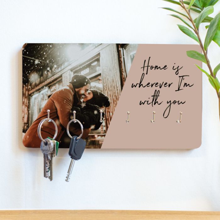 Personalised Photo Key Hanger