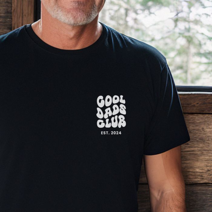 Personalised Cool Moms & Dads Club T-Shirt