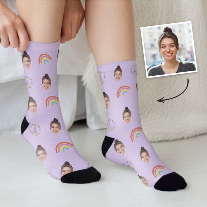 Personalised Face Socks in Different Designs