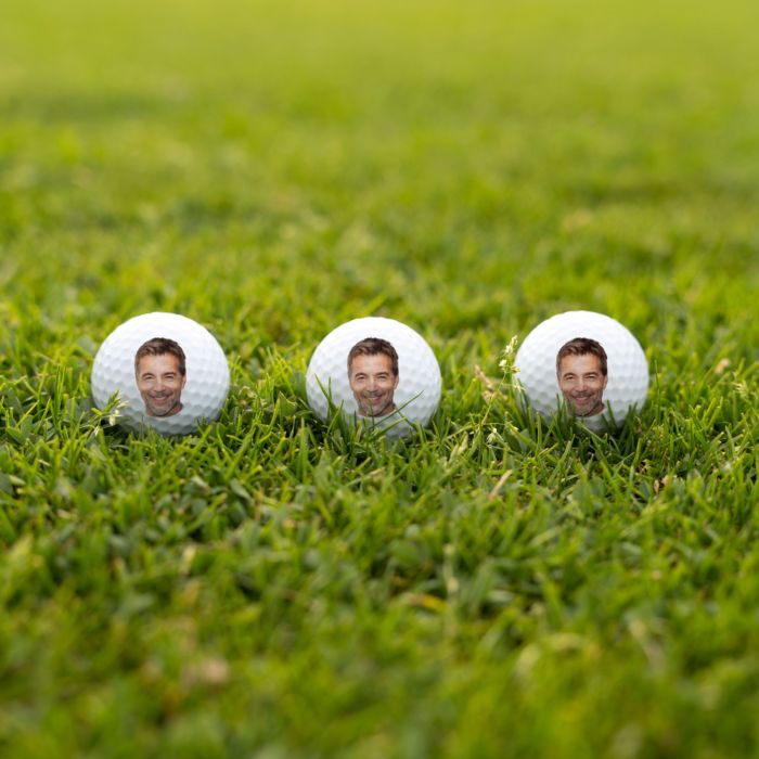 Personalised Face Upload Golf Balls