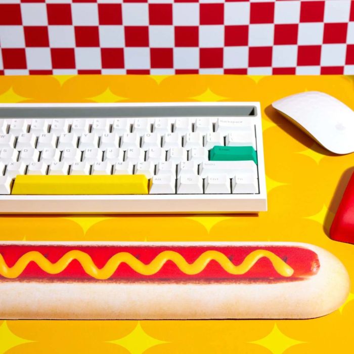 Hot Dog Keyboard Arm Rest