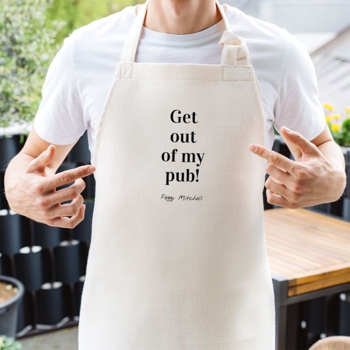 Personalised Quote Apron