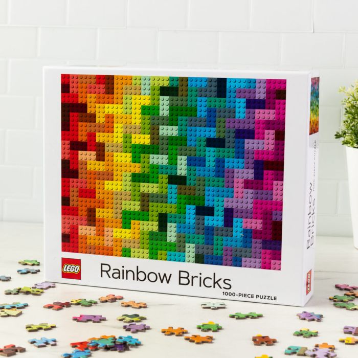 LEGO Rainbow Bricks Puzzle